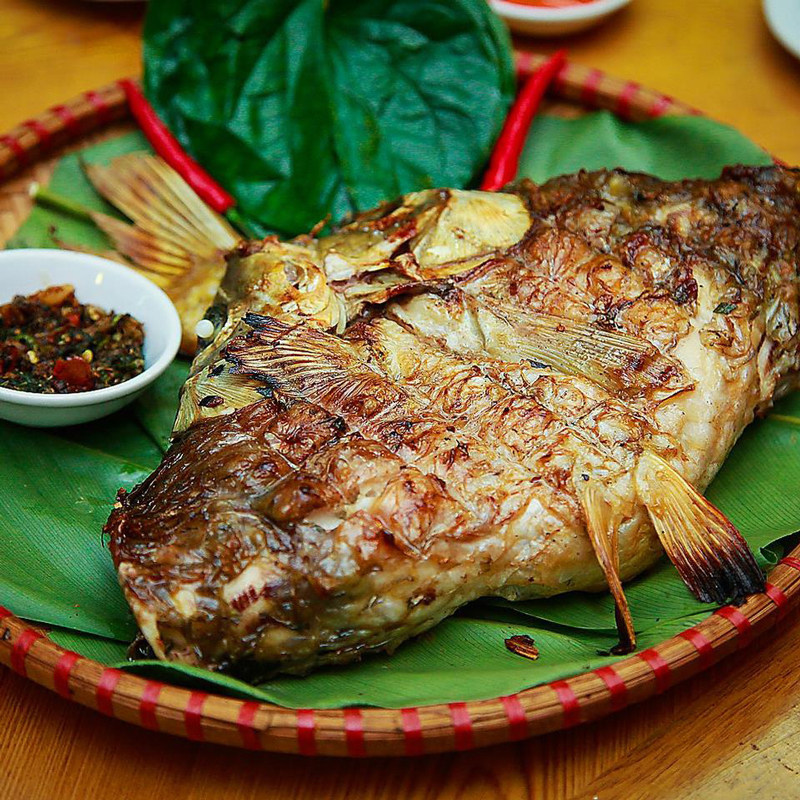 Thưởng thức pà pỉnh tộp đặc sản Mù Cang Chải 